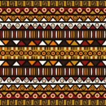 Picture of Afrikansk dekorativt mønster