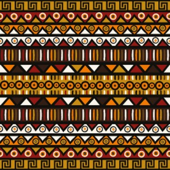 Ethnic decorative background Seamless pattern for wrapping pape photowallpaper Scandiwall