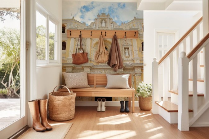 Bild på Antigua Guatemala La Merced Church built in 1767