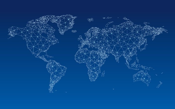 Picture of World map