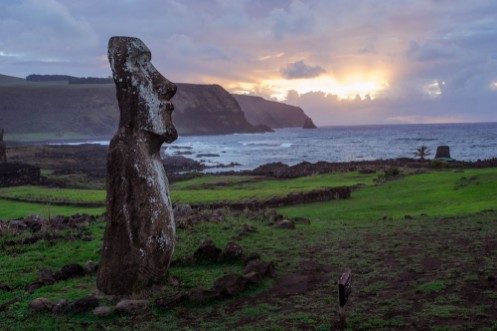 Afbeeldingen van Dawn on Isla de Pascua Rapa Nui Easter Island