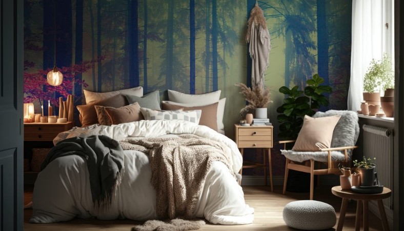 Picture of Magic color vintage forest