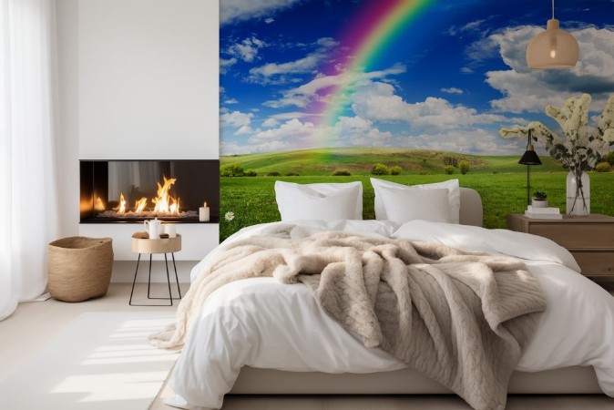 Picture of Rainbow background