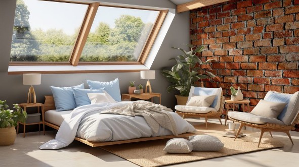 Picture of Classic Beautiful Textured Brick Wall