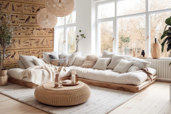 Afbeeldingen van Egyptian hieroglyphs stone background