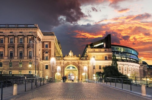 Obrazek Stockholm Sweden Riksdag parliament building