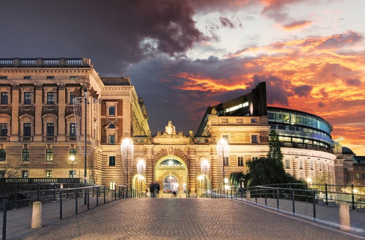 Afbeeldingen van Stockholm Sweden Riksdag parliament building