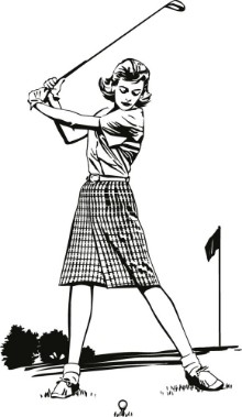 Obrázok z Woman Golfer 2