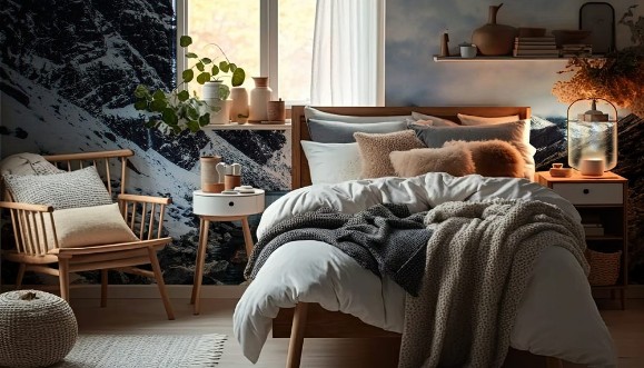 Afbeeldingen van Lake in Himalaya mountains in Nepal