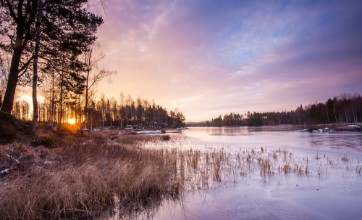 Image de Soluppgng vid sjn