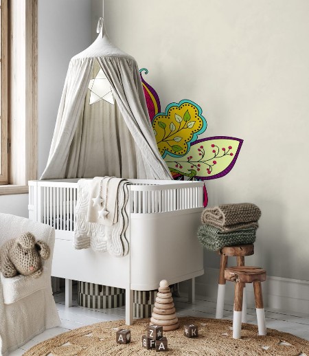 Picture of Pattern background with abstract ornaments Hand draw i