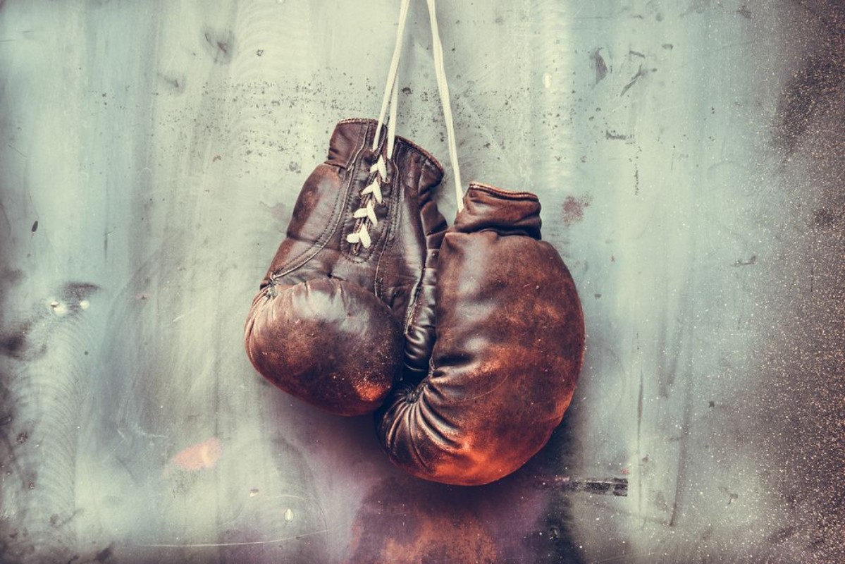 Picture of Old boxing gloves