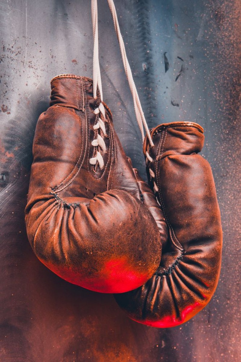 Image de Old boxing gloves