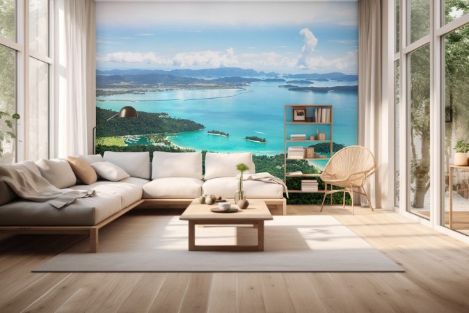 Afbeeldingen van Tropical Langkawi Island landscape Malaysia