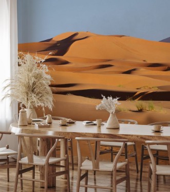 Picture of Morocco Sand dunes of Sahara desert