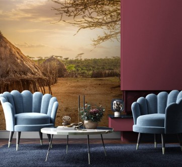 Afbeeldingen van Hamer village near Turmi Ethiopia