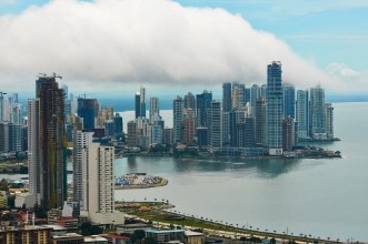 Bild von Panama city landscape