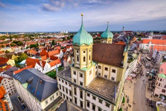 Pilt Augusburg Germany Skyline
