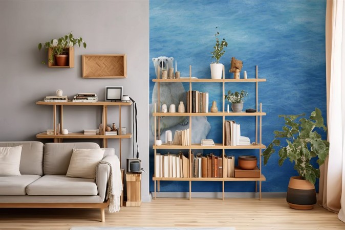 Picture of Ours Blanc  Fonte des glaces