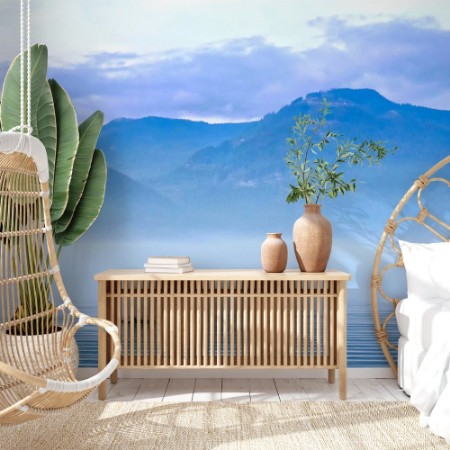 Picture of Schwertwale in Landschaft Killerwal bzw Orca Orcinus orca