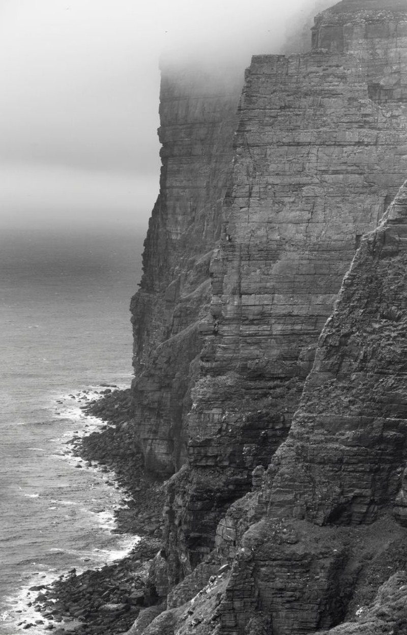 Afbeeldingen van Scottish landscape in Orkney Hoy cliffs Scotland