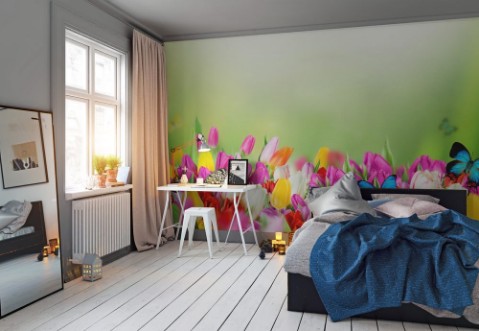 Picture of Beautiful bouquet of tulips