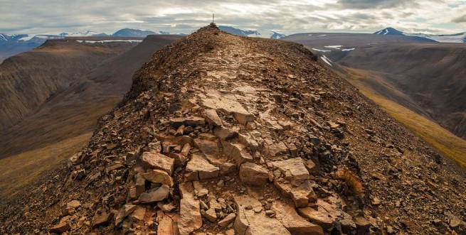Afbeeldingen van Horizontal panorama Spitsbergen