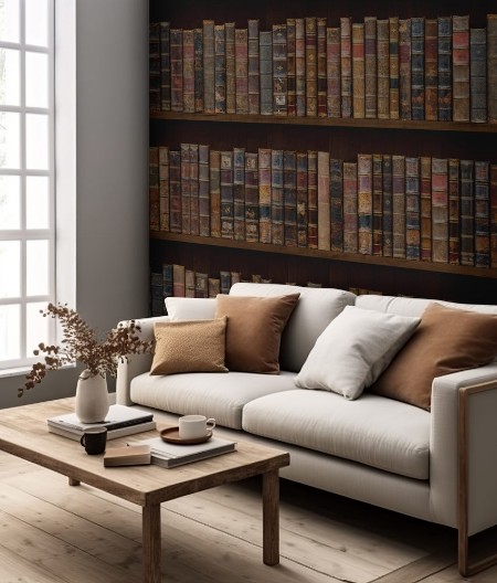 Picture of Books seamless texture tiled with other  textures in my gallery