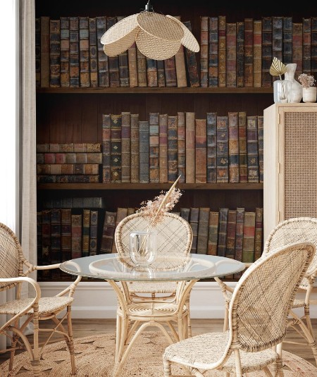 Picture of Books seamless texture tiled with other  textures in my gallery