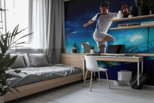 Picture of Soccer player in action