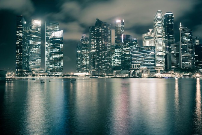 Afbeeldingen van Singapore nattlandskap