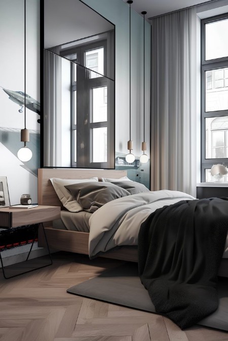 Afbeeldingen van Aircraft carrier in the sea