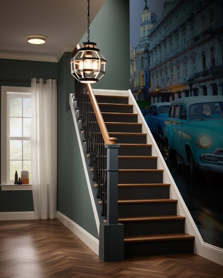 Picture of Classic old car on streets of Havana Cuba