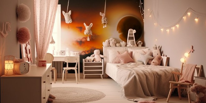 Picture of Sonnenfinsternis Mond und Sonne am Himmel