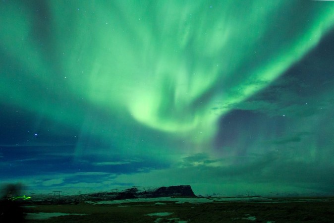 Picture of Green Aurora in Iceland