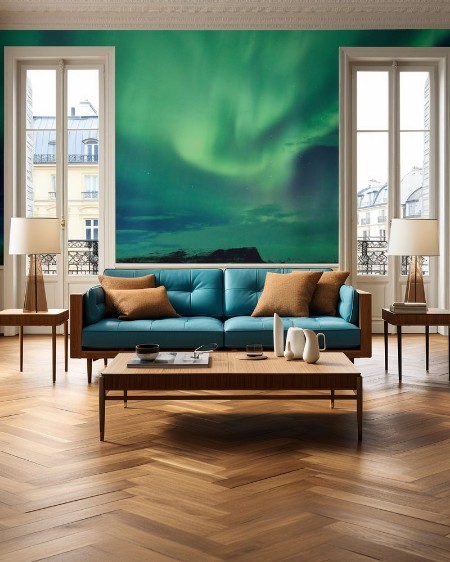 Picture of Green Aurora in Iceland