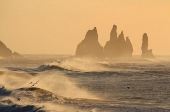 Picture of Islanda spiaggia nera di Vik