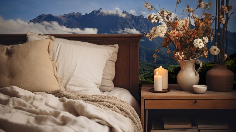 Afbeeldingen van Mt Kinabalu scenic view Kota Kinabalu National Park