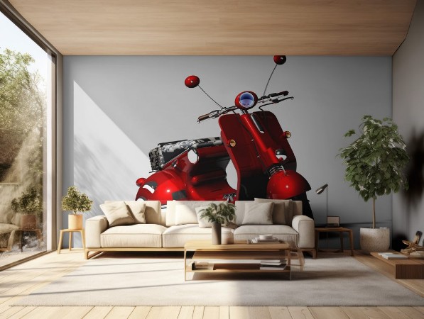 Afbeeldingen van Scooter rosso