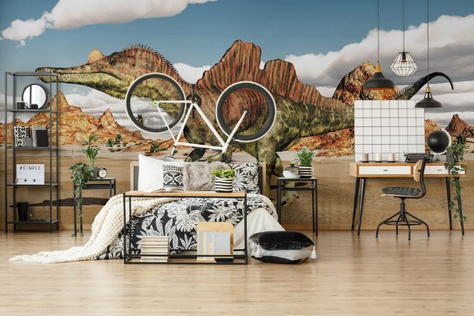 Ritratt ta’ Dinosaur Ichthyovenator