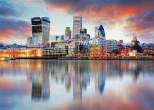 Bild vun London skyline