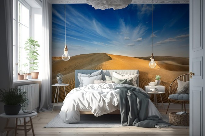 Bild på Dunes of Thar Desert Rajasthan India