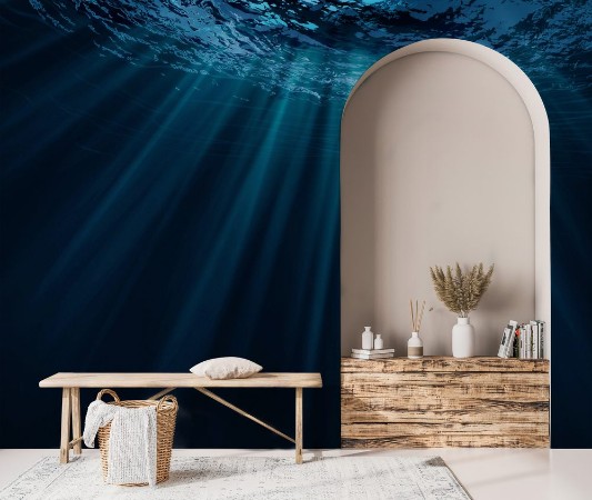 Picture of Deep water abstract natural backgrounds