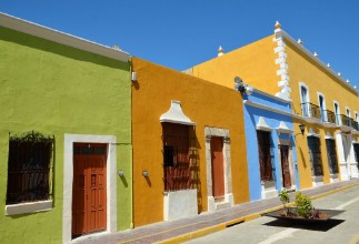 Picture of Campeche City in Mexico