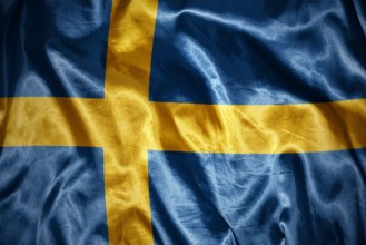 Imagen de Shining swedish flag