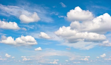 Bild von Cloudy Blue Sky