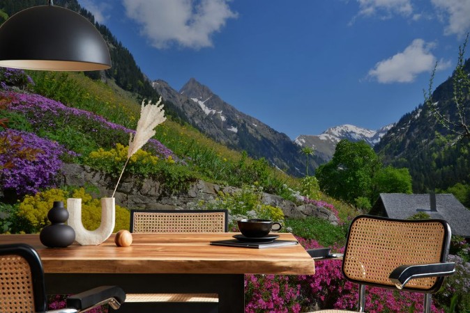 Picture of Blumen und Flora im Gebirge