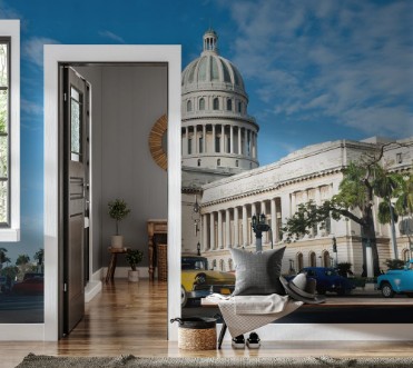 Image de Havana Cuba Capitolio Building with Cars