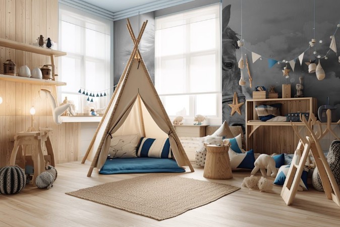 Picture of Portrait of bay horse in the background of the cloudy sky