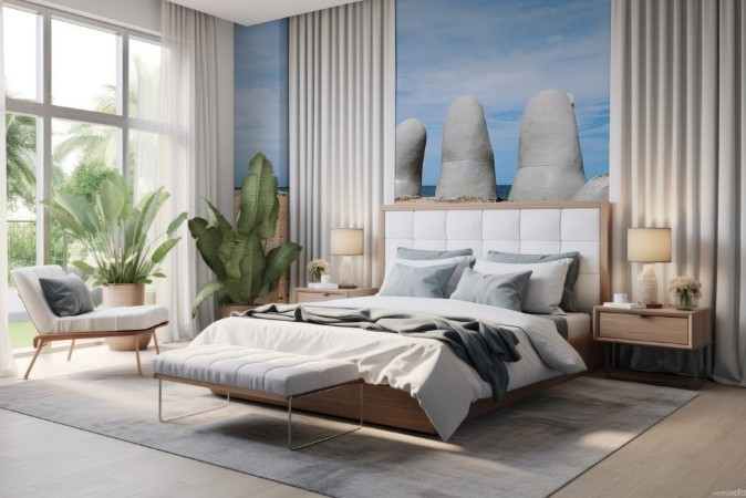 Bild på Hand Skulptur von Punta del Este Uruguay